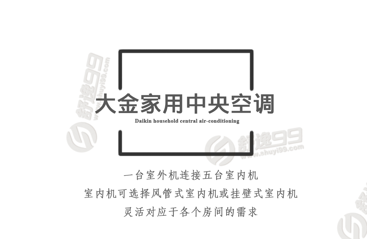 大金一拖五，一拖五大金中央空調，大金一拖五價格