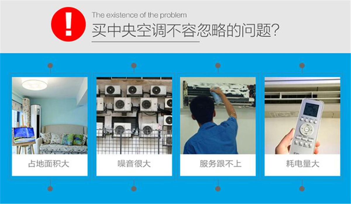 奧克斯家用中央空調多聯機一拖三