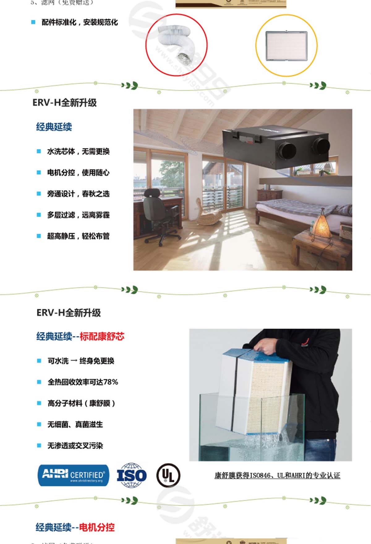 蘭舍全熱交換新風機