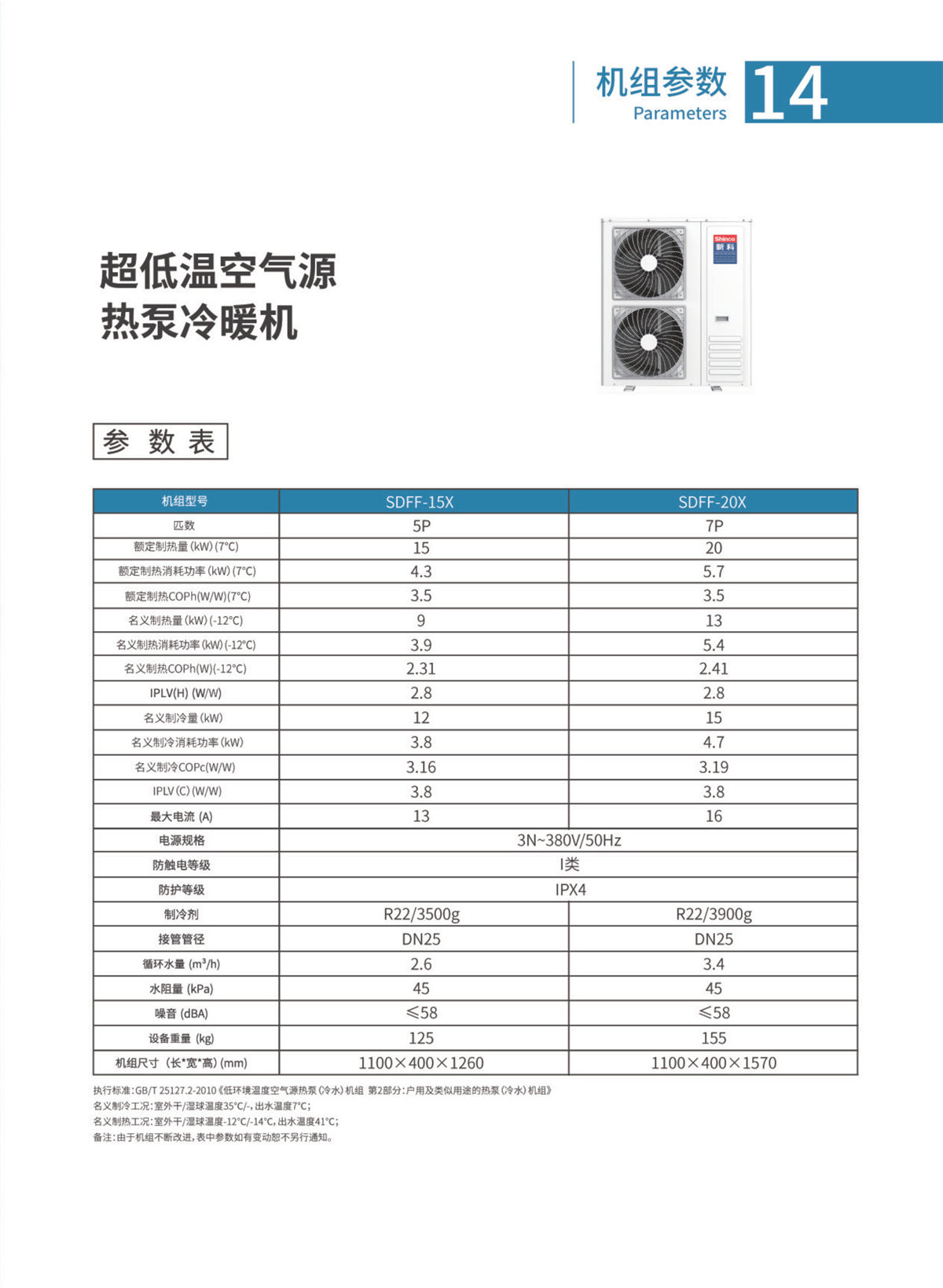 新科環保空氣源熱泵設備